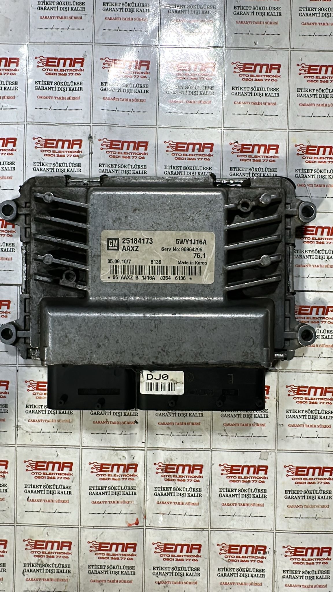 CHEVROLET CRUZE 1.6 MOTOR BEYNİ İMMO OFF SİMTEC 76 25184173